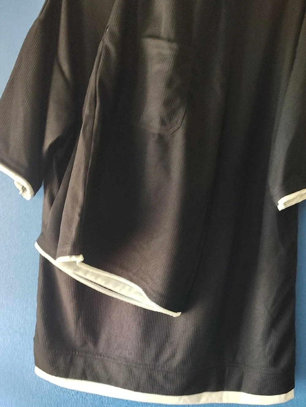 The North Face Black Tee with White Logo